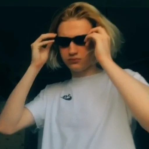 person human face goggles