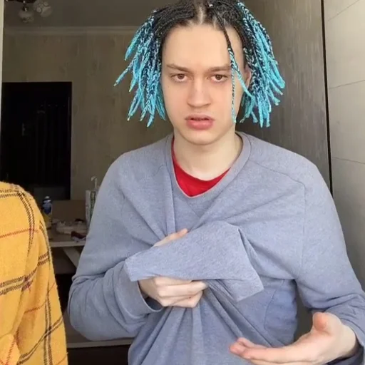 person human face clothing