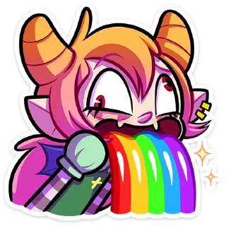 Стикер Молли от @TgSticker - 8