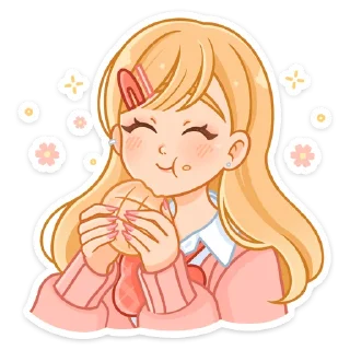 Стикер Момо без надписей • @TgSticker - 8