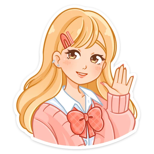 Момо от @TgSticker - 