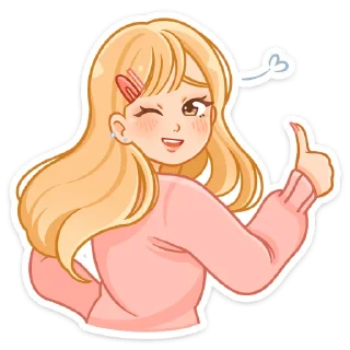 Стикер Момо от @TgSticker - 7