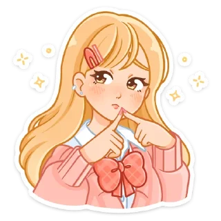 Стикер Момо от @TgSticker - 0