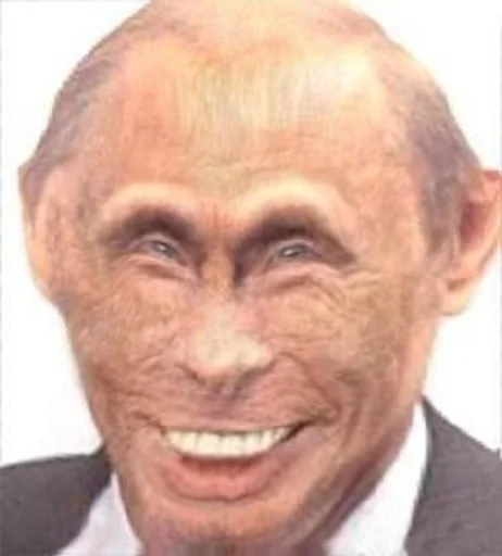 Стикер monkey putin - 6