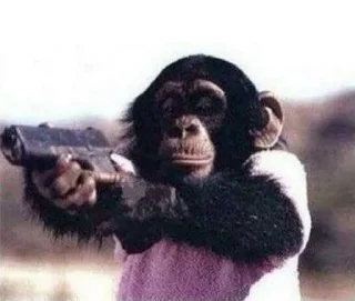 Стикер monke gang - 1