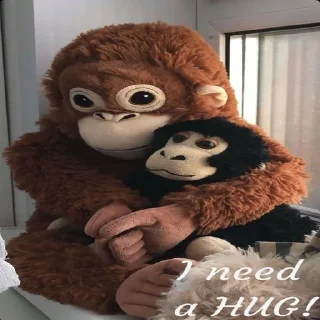 Sticker monkey by @normtips @normsticks - 7