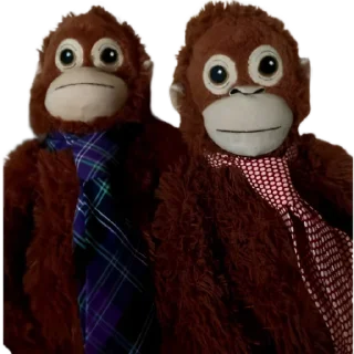 Sticker monkey by @normtips @normsticks - 8