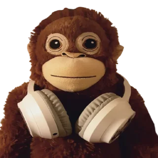 Sticker monkey by @normtips @normsticks - 4