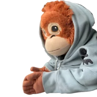 Sticker monkey by @normtips @normsticks - 1