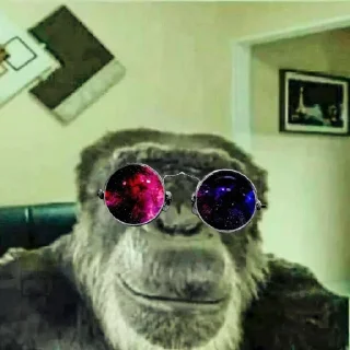 Стикер monki - 1