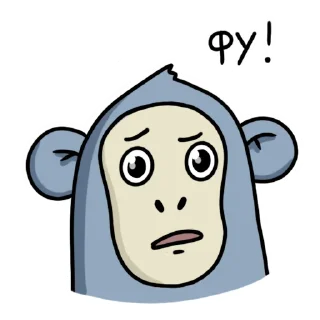 Sticker Обезьянка Mono - 6
