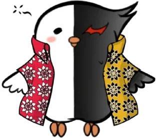 Sticker monocrow - 10