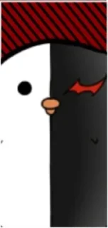 Sticker monocrow - 2