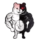 Стикер Monokuma Danganronpa stickers - 4