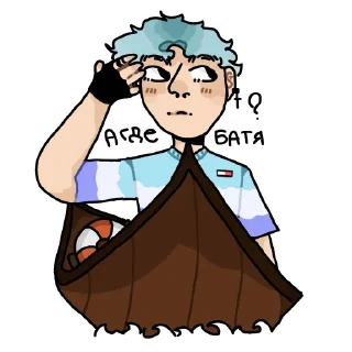 Стикер монрошка - 4