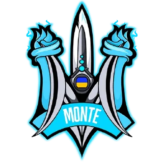 Стикер Monte by @monte_esports - 6