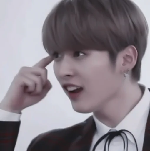 person human face bangs