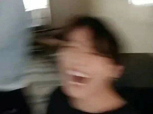 person blurry indoor