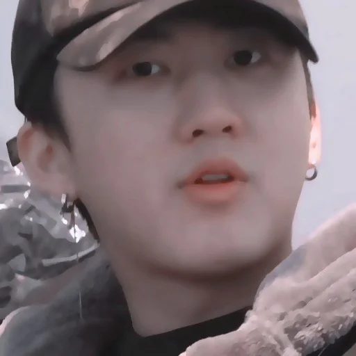 person human face cap