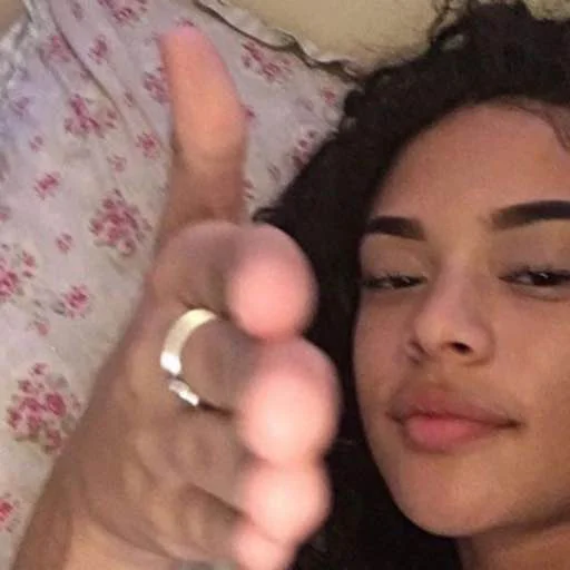 person human face finger