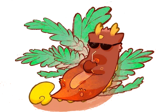 Sticker Малыш Моракс - 0