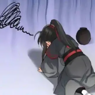 Стикер 50 оттенков Вэй Усяня - 0