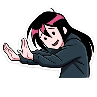 Стикер Мори без надписей -> @stickers_vk - 6