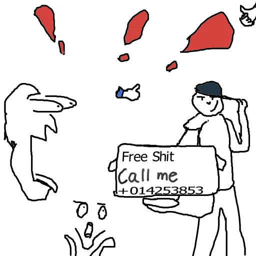 Sticker moronrcords - 1