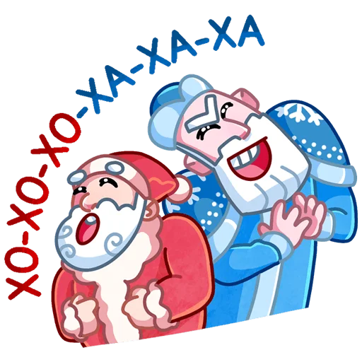 Мороз и Санта (@TgSticker) - 