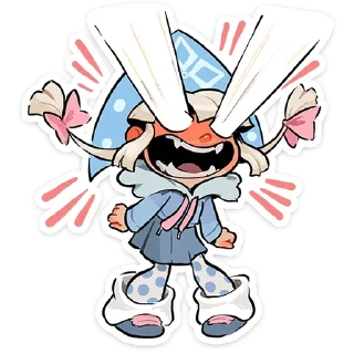 Стикер Дед Мороз и Снегурочка @TgSticker - 7