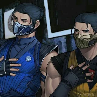 Sticker Mortal Combat 1 - 7