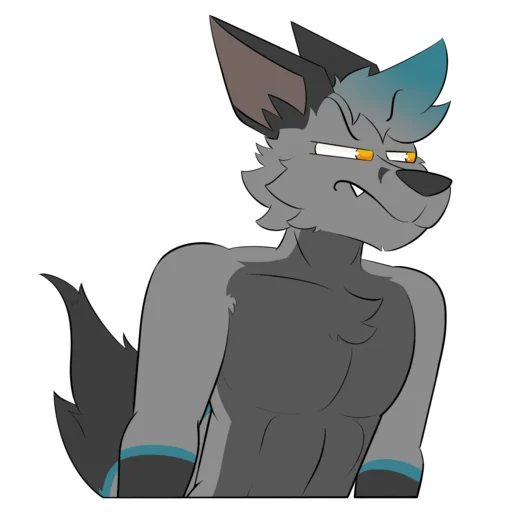 Sticker moshfox - 1