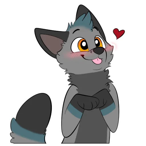 Sticker moshfox - 1