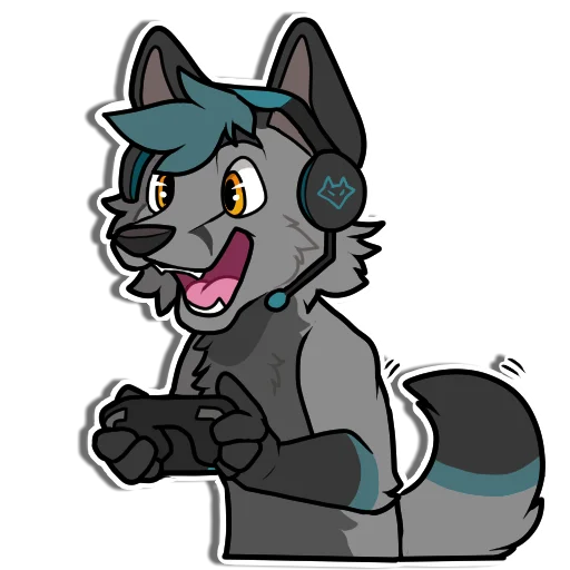 Стикер moshfox - 1