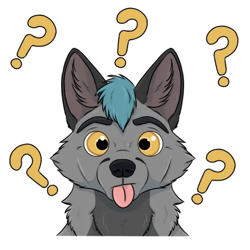 Sticker moshfox - 1