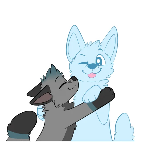 Sticker moshfox - 1