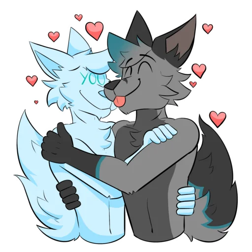 Стикер moshfox - 1