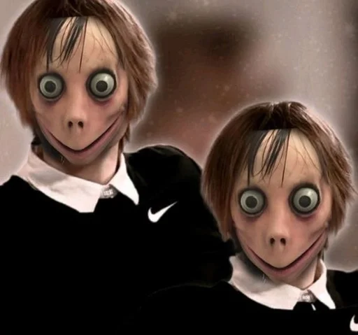 cartoon human face person