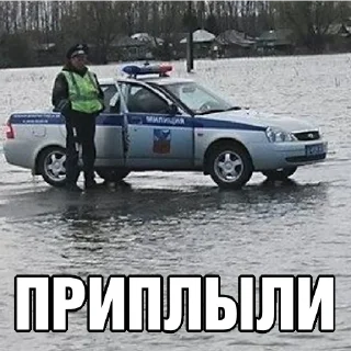 Sticker МОТОР И КОЛЁСА 🛞 bvdshop.ru - 1