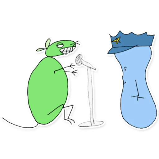 Sticker mousefitz - 1