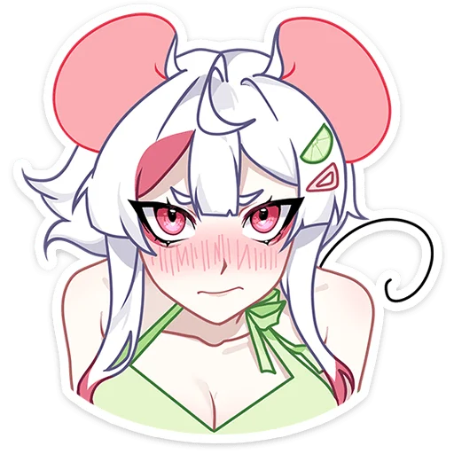 Стикер mousey_ren_vacation - 1