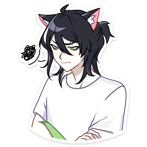 Стикер mousey_ren_vacation - 1