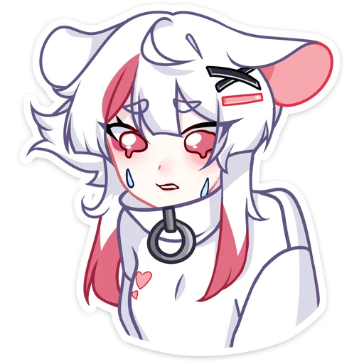 Стикер Мауси в кофте (@TgSticker) - 6