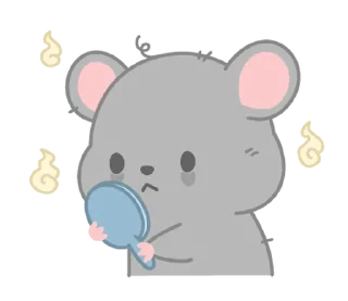 Sticker ꒰ 🐭 мышка : @evaniwu  ୨୧  ꒱ - 6
