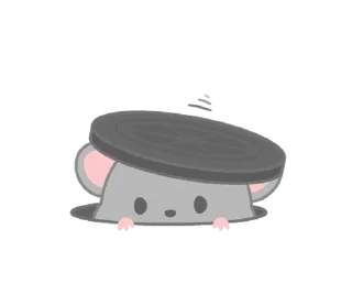 Sticker ꒰ 🐭 мышка : @evaniwu  ୨୧  ꒱ - 8