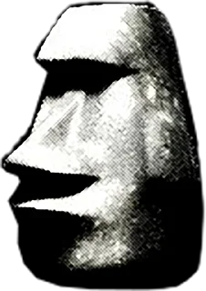 Sticker Камни @moyai_stones - 7