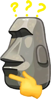 Sticker Камни @moyai_stones - 10