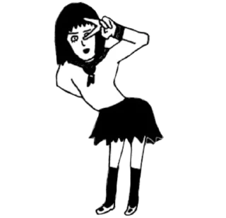 Sticker mob psycho 100 manga - 1