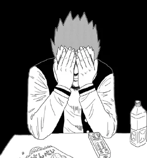 Sticker mob psycho 100 manga - 2