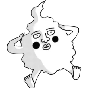 Sticker mob psycho 100 manga - 3